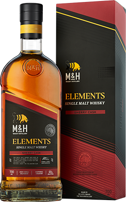 וויסקי מילק & האני אלמנטס שרי קאסק 700 מ"ל – M&H Elements Sherry Cask