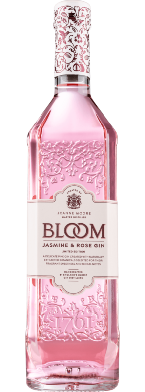 ג'ין בלום יסמין ומי ורדים – Gin Bloom Pink