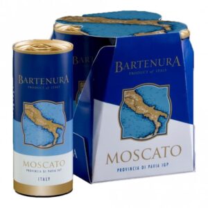 ברטנורא מוסקטו רביעיית פחיות (4X250ml) Bartenura Moscato