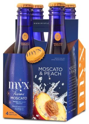מיקס מוסקטו אפרסק מארז רביעיה (4X187ml) | Myx Moscato Peach