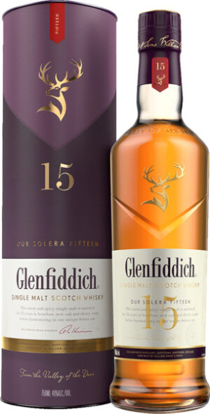 וויסקי גלנפידיך 15 שנה – Glenfiddich 15